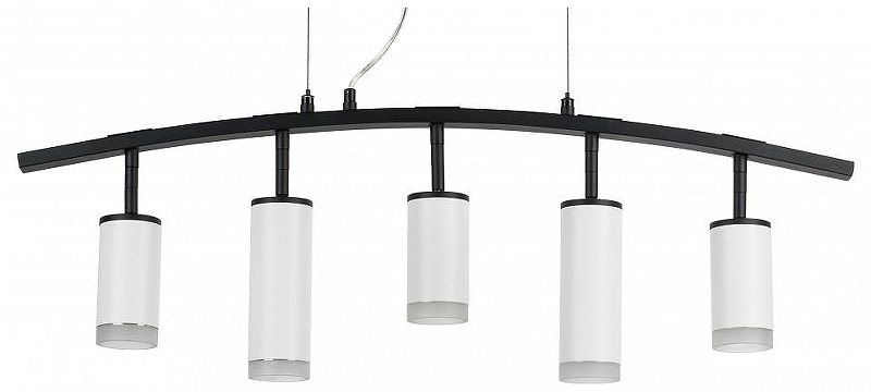 Подвесной светильник Lightstar Rullo LR7353638620 цвет плафона/подвески Белый, цвет арматуры Черный