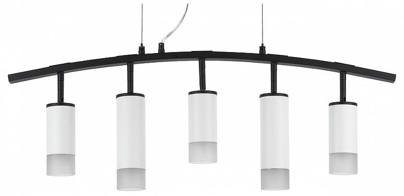 Подвесной светильник Lightstar Rullo LR7353638621 цвет плафона/подвески Белый, цвет арматуры Черный
