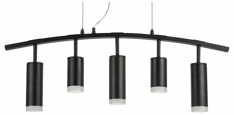 Подвесной светильник Lightstar Rullo LR7353728730 цвет плафона/подвески Прозрачный, Хром, цвет арматуры Черный