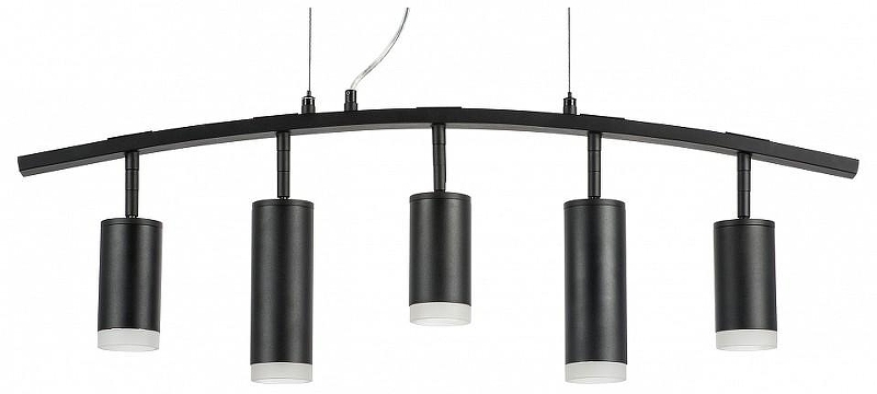 Подвесной светильник Lightstar Rullo LR7353738720 цвет плафона/подвески Прозрачный, Хром, цвет арматуры Черный