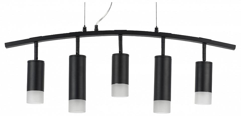 Подвесной светильник Lightstar Rullo LR7353738721 цвет плафона/подвески Прозрачный, Хром, цвет арматуры Черный