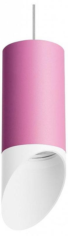 Подвесной светильник Lightstar Rullo RP43236 цвет плафона/подвески Белый, Розовый, цвет арматуры Белый