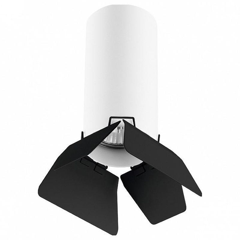 Подвесной светильник Lightstar Rullo RP486437 цвет плафона/подвески Белый, Черный, цвет арматуры Белый