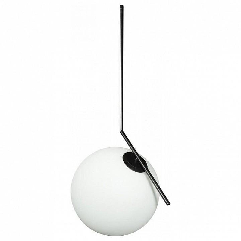 Подвесной светильник Loft it 1cl 2579-B цвет плафона/подвески Белый, цвет арматуры Черный