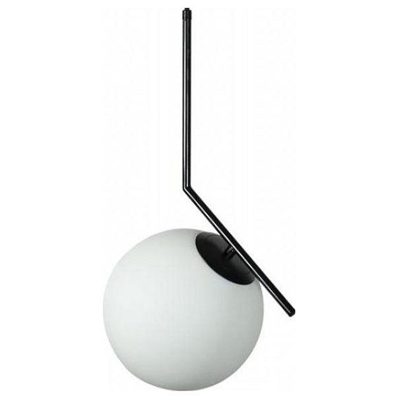 Подвесной светильник Loft it 1cl 2579-A цвет плафона/подвески Белый, цвет арматуры Черный