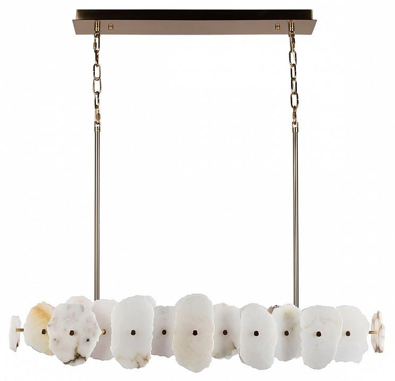 Подвесной светильник Loft it Al1cante 10248/1200 цвет плафона/подвески Белый, цвет арматуры Бронза