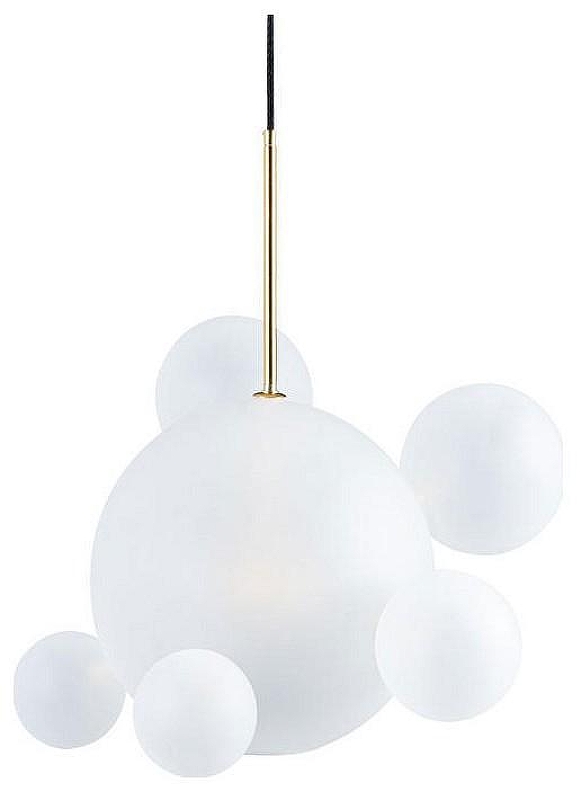 Подвесной светильник Loft it Bolle 2030-P6 цвет плафона/подвески Белый, цвет арматуры Белый, Золото