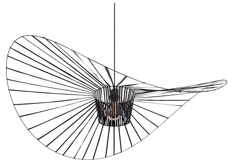 Подвесной светильник Loft it Chapeau 10246/1200 цвет плафона/подвески Черный, цвет арматуры Черный