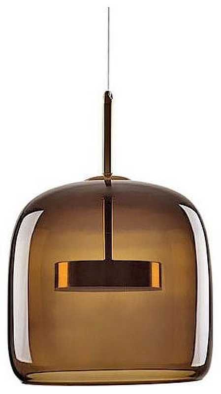 Подвесной светильник Loft it Dauph1n 10040A цвет плафона/подвески Коричневый, цвет арматуры Золото