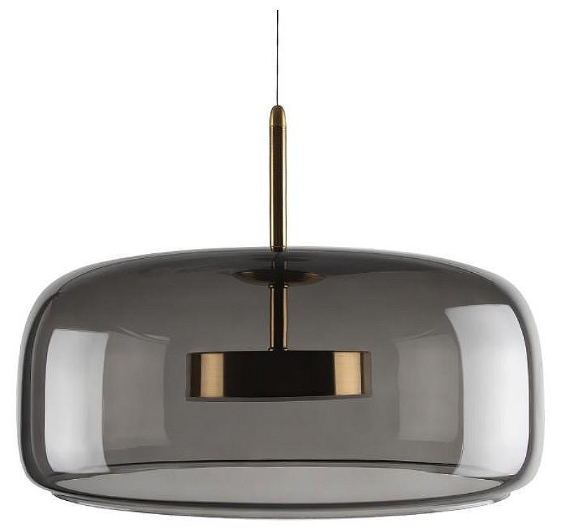 Подвесной светильник Loft it Dauph1n 10041B цвет плафона/подвески Светло-серый, цвет арматуры Золото