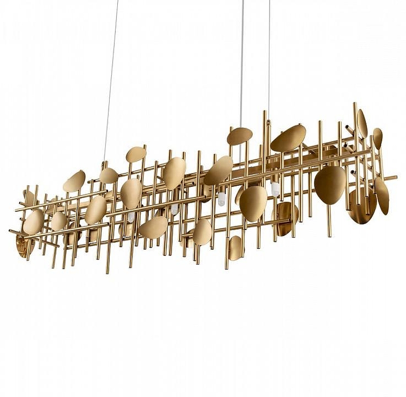 Подвесной светильник Loft it Escama 10396/1200R цвет плафона/подвески Золото, цвет арматуры Золото