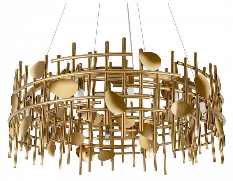 Подвесной светильник Loft it Escama 10396/800C цвет плафона/подвески Золото, цвет арматуры Золото