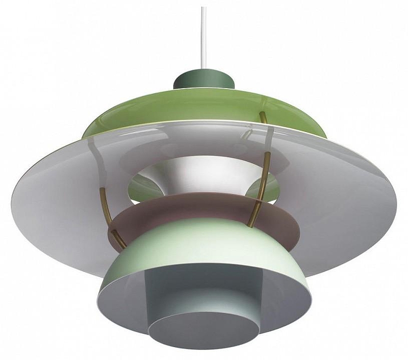 Подвесной светильник Loft it Floret 10113 Green цвет плафона/подвески Зеленый, цвет арматуры Зеленый