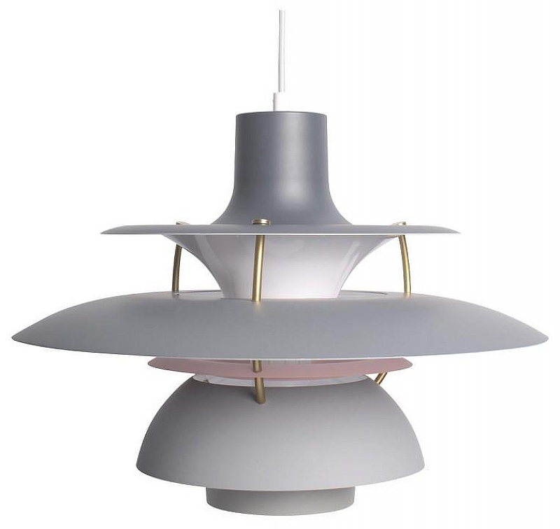 Подвесной светильник Loft it Floret 10113 Grey цвет плафона/подвески Серый, цвет арматуры Серый