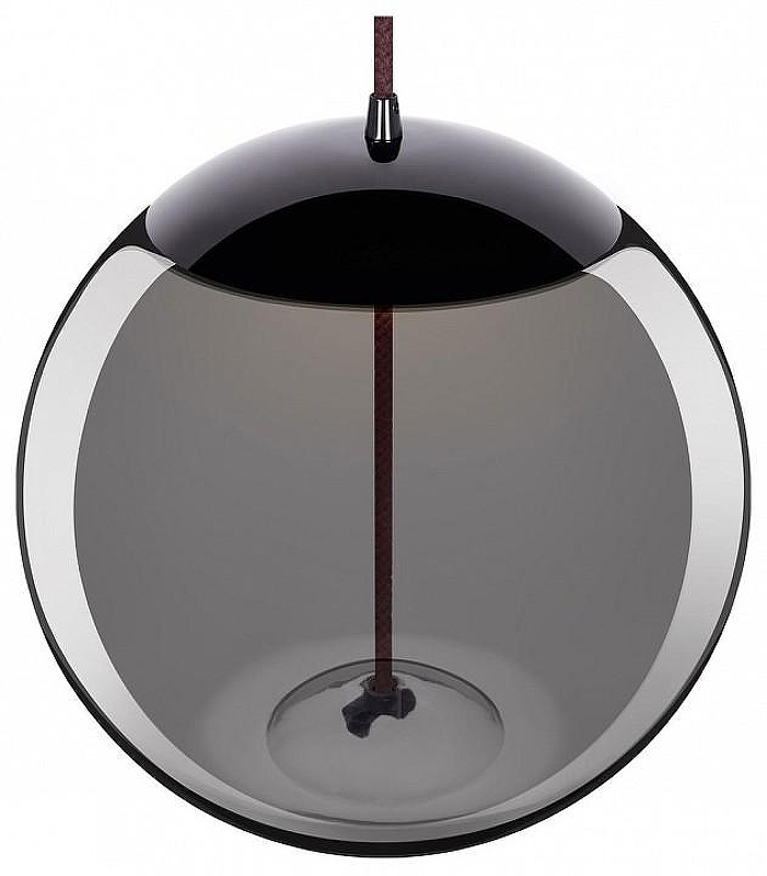 Подвесной светильник Loft it Knot 8134-B mini цвет плафона/подвески Дымчатый, цвет арматуры Черный