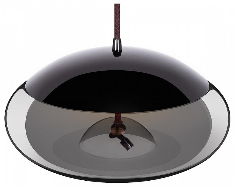 Подвесной светильник Loft it Knot 8134-D цвет плафона/подвески Светло-серый, цвет арматуры Хром