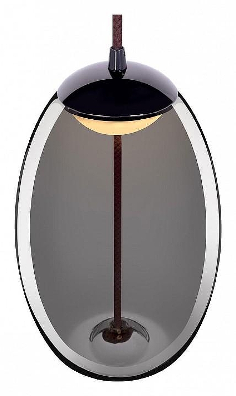 Подвесной светильник Loft it Knot 8134-A mini цвет плафона/подвески Дымчатый, цвет арматуры Черный