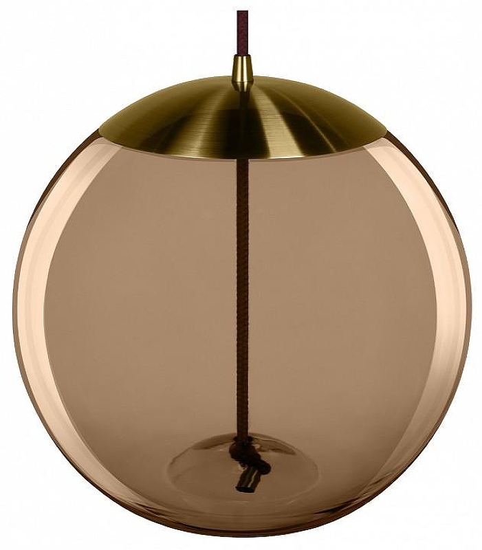 Подвесной светильник Loft it Knot 8135-B цвет плафона/подвески Янтарный, цвет арматуры Латунь