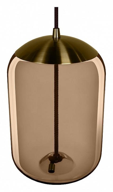 Подвесной светильник Loft it Knot 8135-C mini цвет плафона/подвески Янтарный, цвет арматуры Латунь