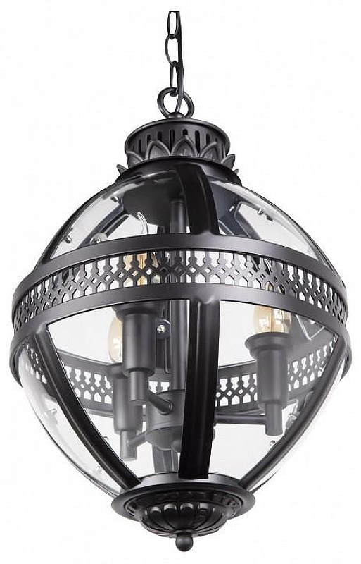 Подвесной светильник Loft it Lantern Res1dent1al LOFT3043-BL цвет плафона/подвески Прозрачный, Хром, цвет арматуры Черный