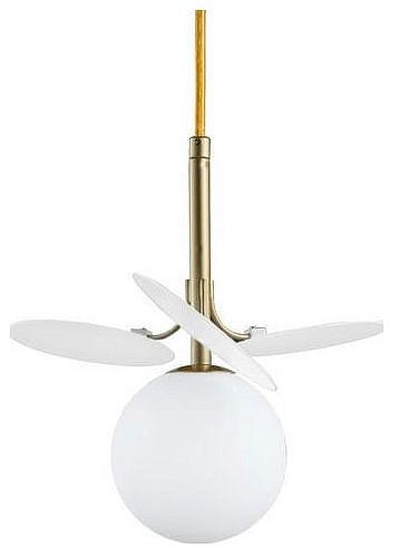 Подвесной светильник Loft it Matisse 10008/1P white цвет плафона/подвески Белый, цвет арматуры Белый, Золото