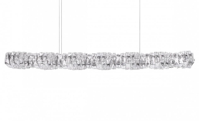 Подвесной светильник Loft it Monaсo 10186/1200 цвет плафона/подвески Прозрачный, цвет арматуры Хром