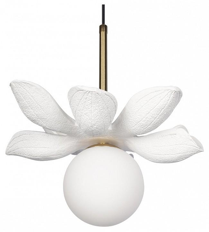 Подвесной светильник Loft it Monro 10213/B White цвет плафона/подвески Слоновая кость, цвет арматуры Белый, Золото