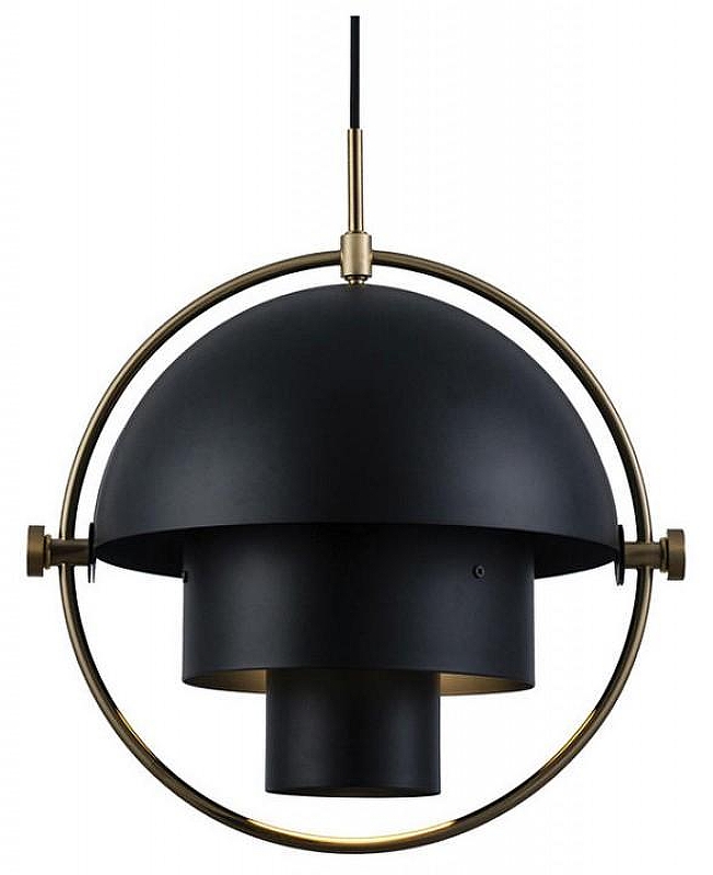 Подвесной светильник Loft it Mult1-L1te LOFT9915-BL цвет плафона/подвески Черный, Золото, цвет арматуры Черный