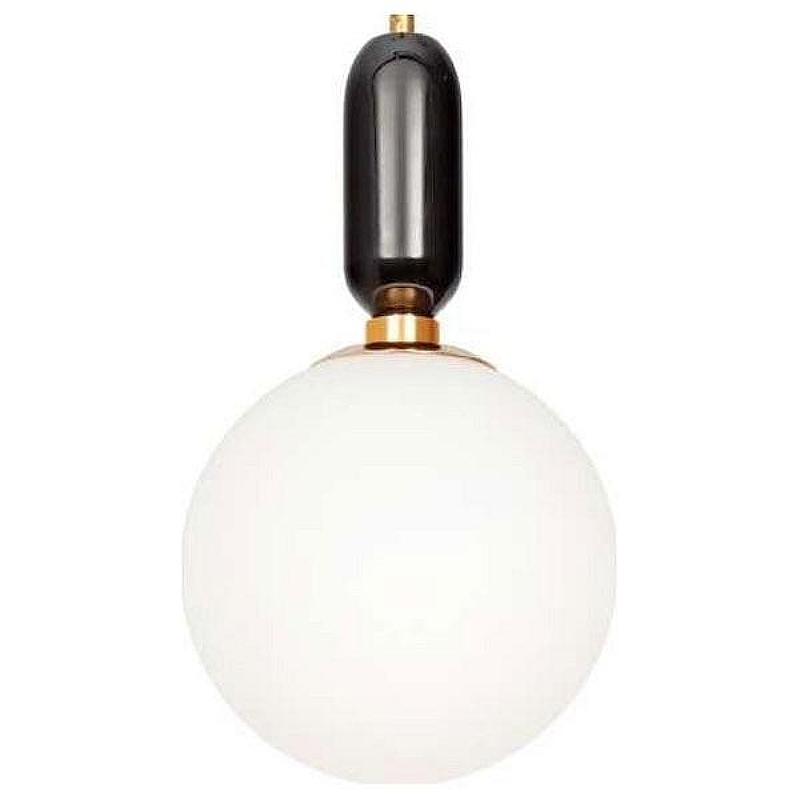 Подвесной светильник Loft it Parach1lna 9973-B цвет плафона/подвески Белый, цвет арматуры Золото, Черный