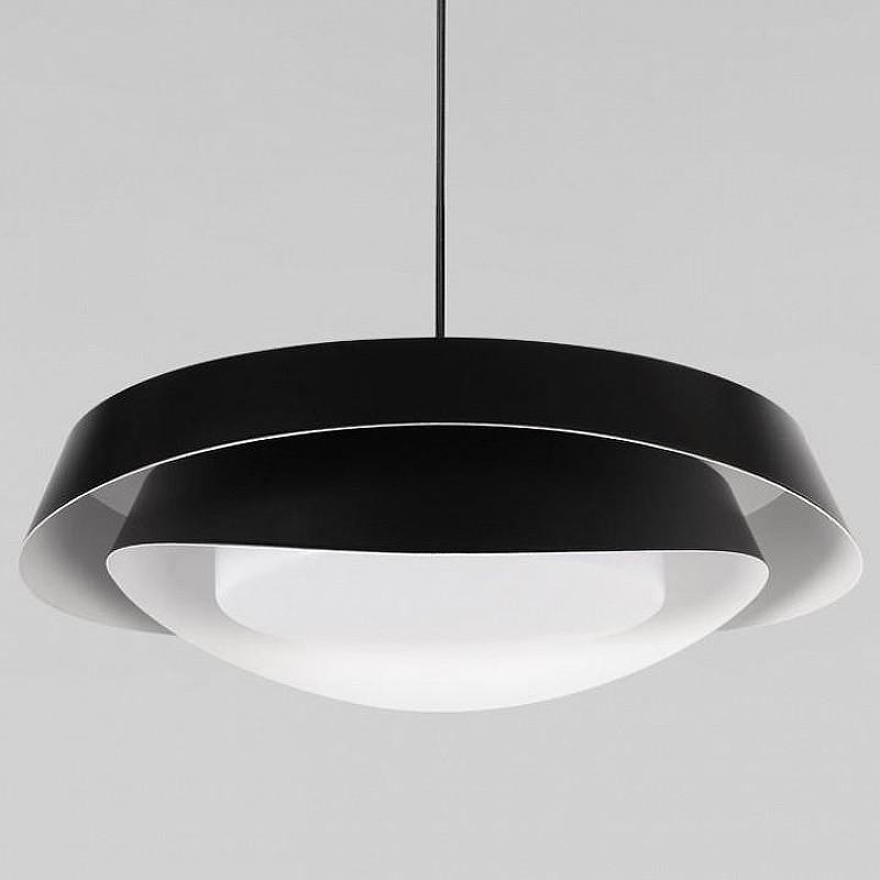 Подвесной светильник Loft it Petale 10256P Black цвет плафона/подвески Белый, Черный, цвет арматуры Черный