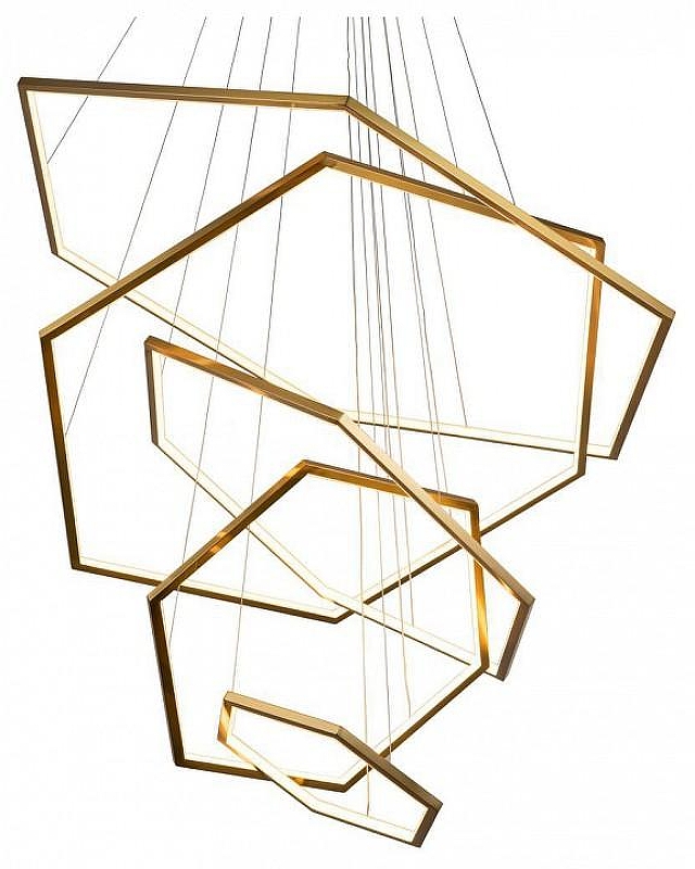 Подвесной светильник Loft it R1ng 10016/5 цвет плафона/подвески Золото, цвет арматуры Золото