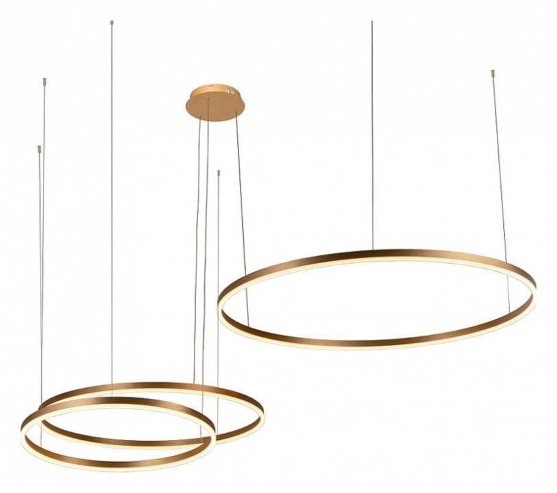 Подвесной светильник Loft it R1ng 10017/3M цвет плафона/подвески Золото, цвет арматуры Золото