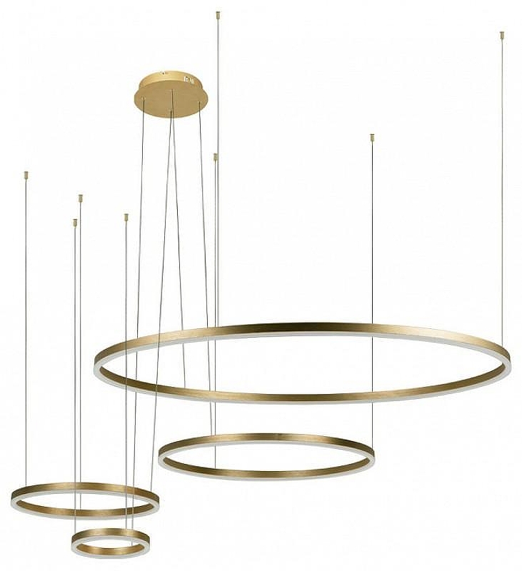 Подвесной светильник Loft it R1ng 10017/4M цвет плафона/подвески Золото, цвет арматуры Золото
