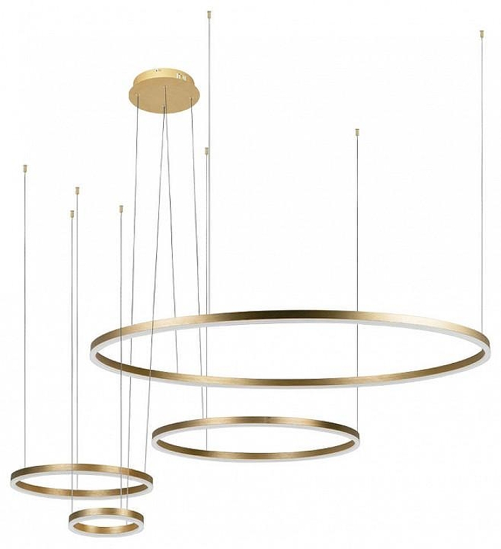 Подвесной светильник Loft it R1ng 10017/4S цвет плафона/подвески Золото, цвет арматуры Золото