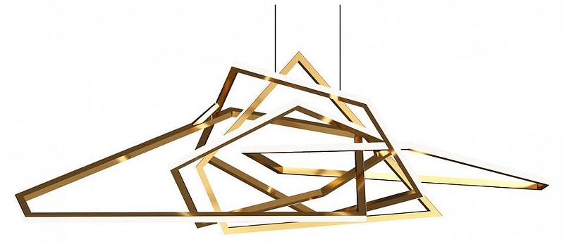 Подвесной светильник Loft it R1ng 10028 цвет плафона/подвески Золото, цвет арматуры Золото