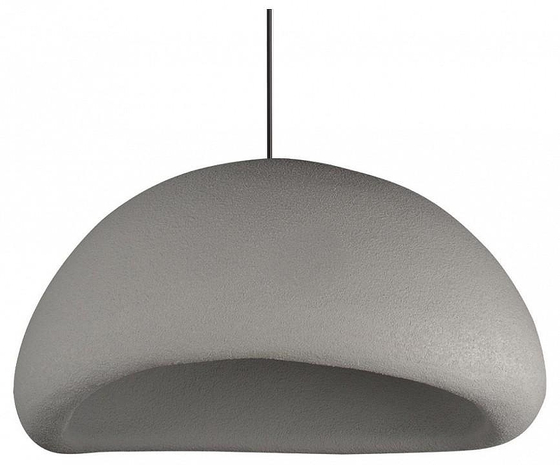 Подвесной светильник Loft it Stone 10252/800 Grey цвет плафона/подвески Серый, цвет арматуры Черный