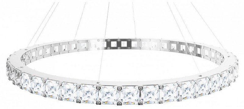 Подвесной светильник Loft it T1ffany 10204/1000 Chrome цвет плафона/подвески Прозрачный, цвет арматуры Хром