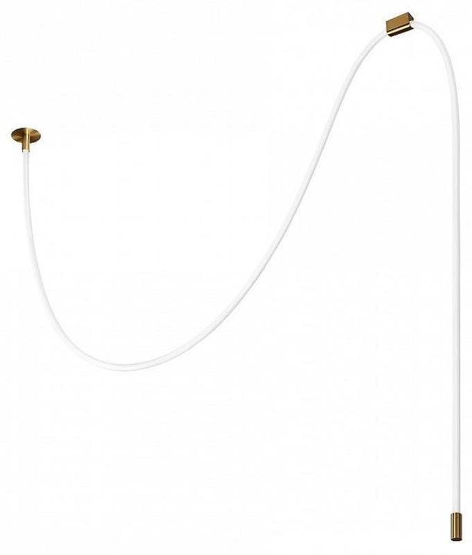 Подвесной светильник Loft it Thread 10388A Brass цвет плафона/подвески Белый, цвет арматуры Бронза