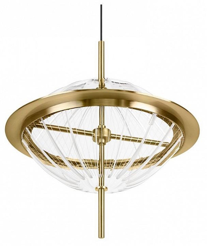 Подвесной светильник Loft it Tranqu1l1ty 10397/B цвет плафона/подвески Прозрачный, цвет арматуры Медь