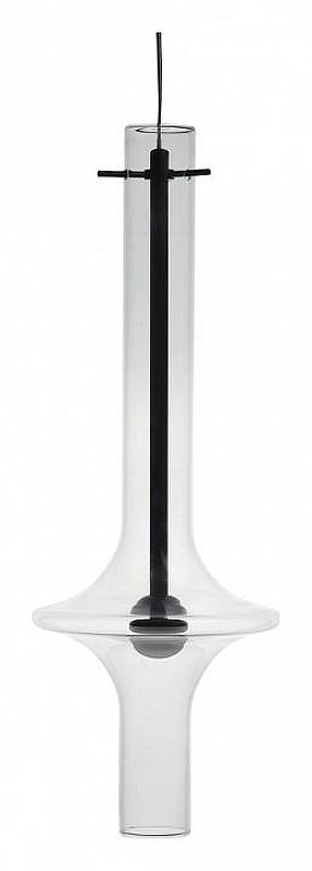 Подвесной светильник Loft it Tube 10061BK цвет плафона/подвески Прозрачный, цвет арматуры Черный