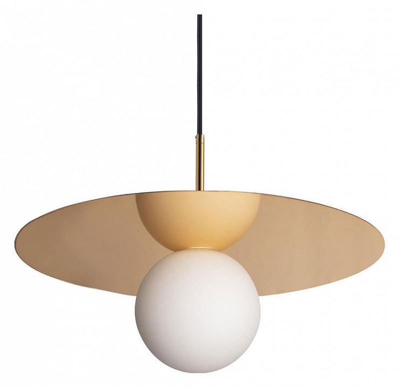 Подвесной светильник Loft it Ufo 10120/350P Gold цвет плафона/подвески Белый, цвет арматуры Золото
