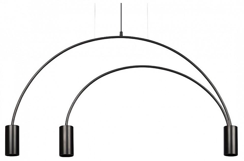 Подвесной светильник Loft it Volta 5044-3 цвет плафона/подвески Черный, цвет арматуры Черный