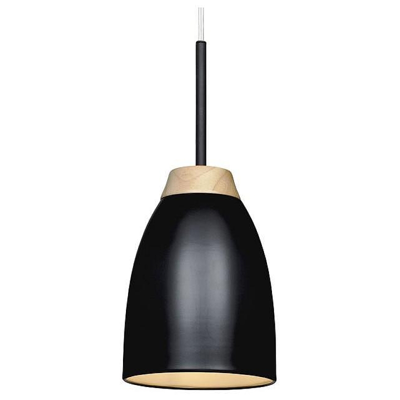 Подвесной светильник Loft it Watchman LOFT4402A-BL цвет плафона/подвески Белый, Черный, цвет арматуры Коричневый, Черный
