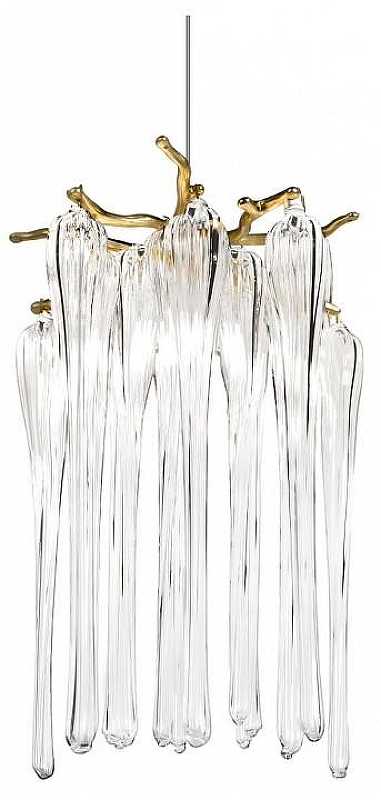 Подвесной светильник Loft it Waterfall 10350/206 AB цвет плафона/подвески Прозрачный, цвет арматуры Бронза