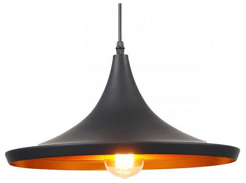 Подвесной светильник LUMINA DECO Foggi LDP 7712-C BK цвет плафона/подвески Золото, Черный, цвет арматуры Черный