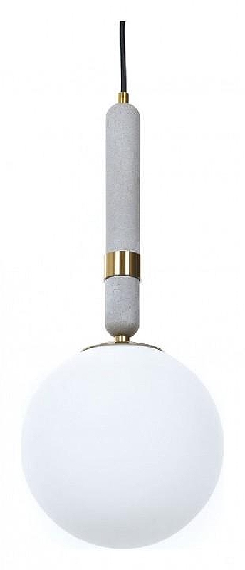 Подвесной светильник LUMINA DECO Granino LDP 6011-1 MD цвет плафона/подвески Белый, цвет арматуры Бронза, Серый