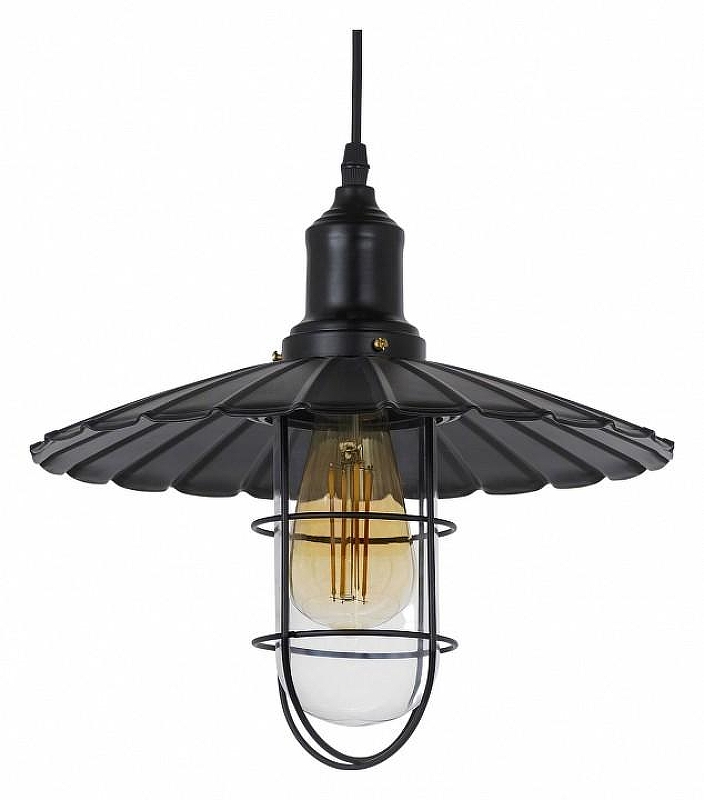 Подвесной светильник LUMINA DECO LDP 6015 BK цвет плафона/подвески Черный, цвет арматуры Черный