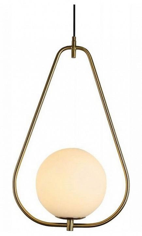 Подвесной светильник LUMINA DECO Panari LDP 6832-200 WT+MD цвет плафона/подвески Белый, цвет арматуры Бронза