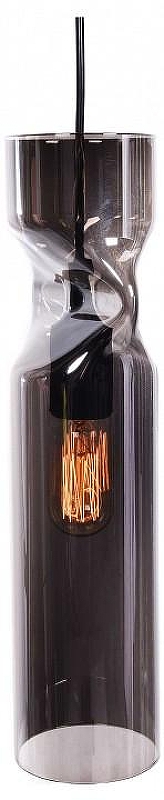 Подвесной светильник LUMINA DECO Varius LDP 1174-1 GY цвет плафона/подвески Дымчатый, цвет арматуры Хром