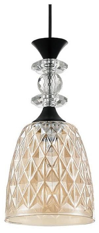 Подвесной светильник Lumion Elenika 8056/1А цвет плафона/подвески Оранжевый, цвет арматуры Черный